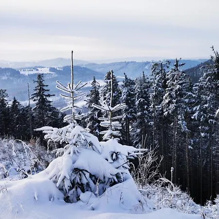 Alpesi faház Sowie Chatki - Z Widokiem Na Gory Sowie